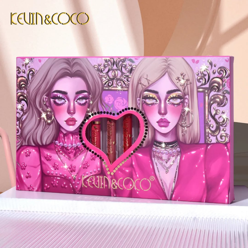 Set de 12 Labiales Mate Líquido - Kevin&Coco