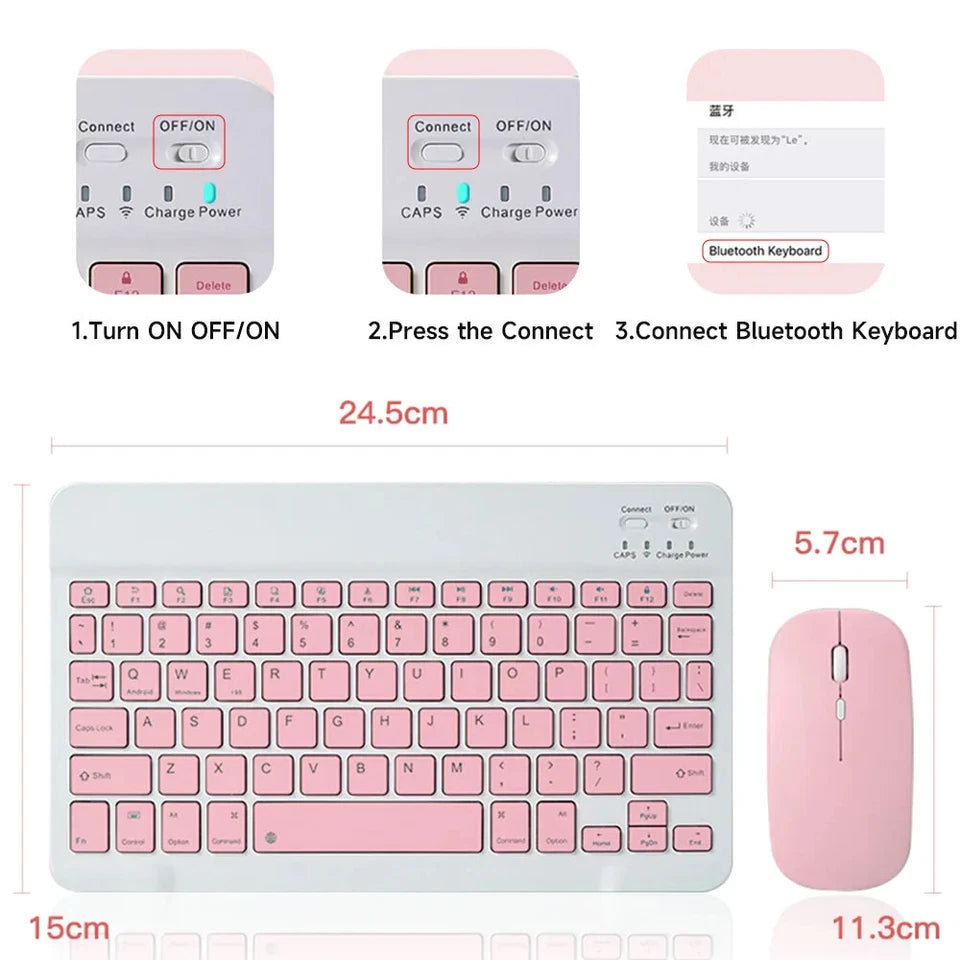 Pack de Teclado y Mouse Inalámbricos